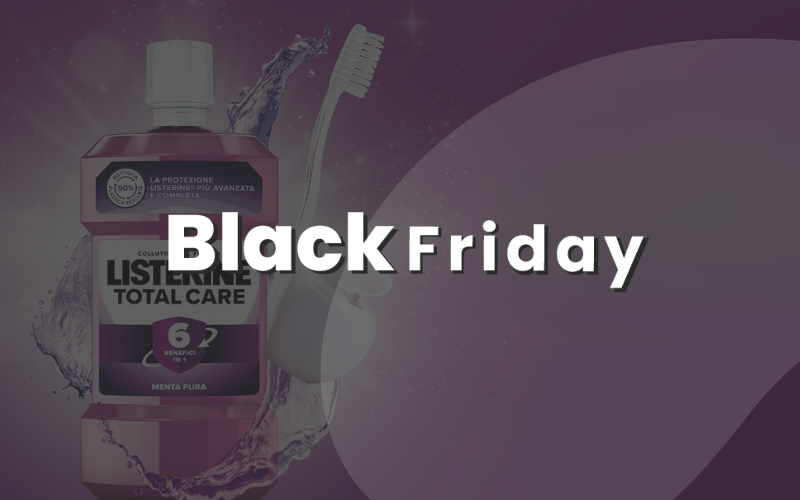 Hero mobile - Listerine - Black Friday