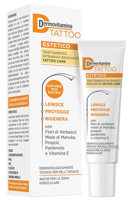 Dermovitamina Tattoo Estetico Trattamento Idratante 15ml