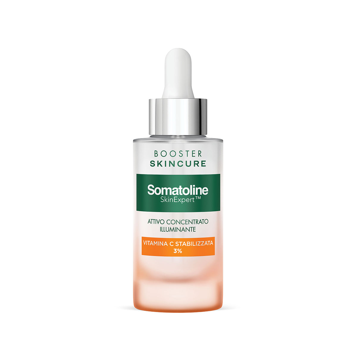 Somatoline Skinexpert Skincure Booster Illuminante Vitamina C 3% Siero Viso Illuminante Vitamina C 30ml