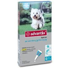 Advantix Spot On Cani 4-10 Kg 4 Pipette