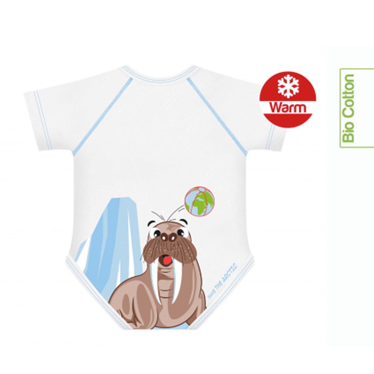 J-bimbi Body Neonato 0-36 Mesi Cotone Bio Tricheco