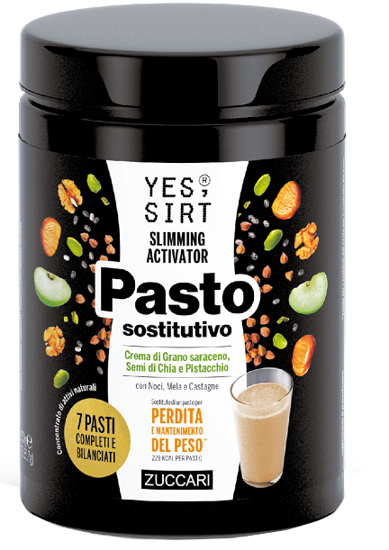 Yes Sirt Slimming Activator Pasto Sostitutivo Crema Di Grano Saraceno E Pistacchio 364g