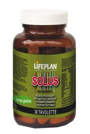 Lifeplan Solus Integratore Vitamine E Minerali 30 Tavolette