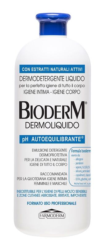 Bioderm Dermoliquido Ph Autoequilibrante Dermodetergente Liquido Igiene Intima 1000ml