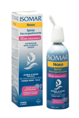 Isomar Spray Decongestionante Con Acido Ialuronico 100ml