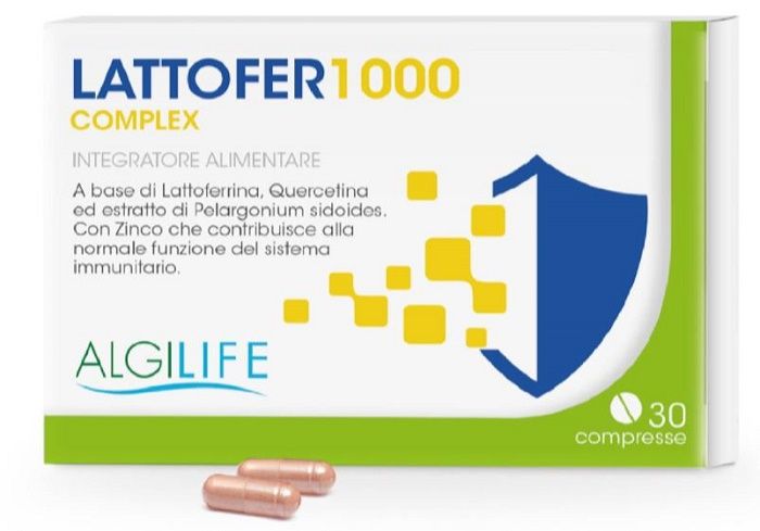 Algilife Lattofer 1000 Complex 30 Integratore Lattoferrina Compresse