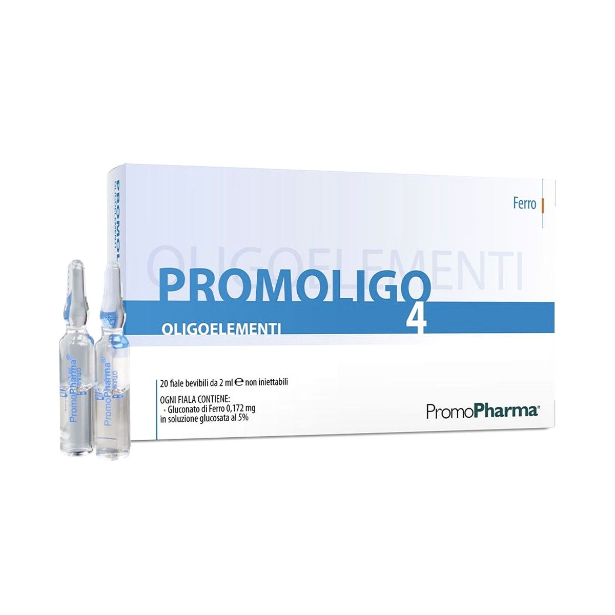 Promoligo 4 Ferro 20 Fiale 2ml