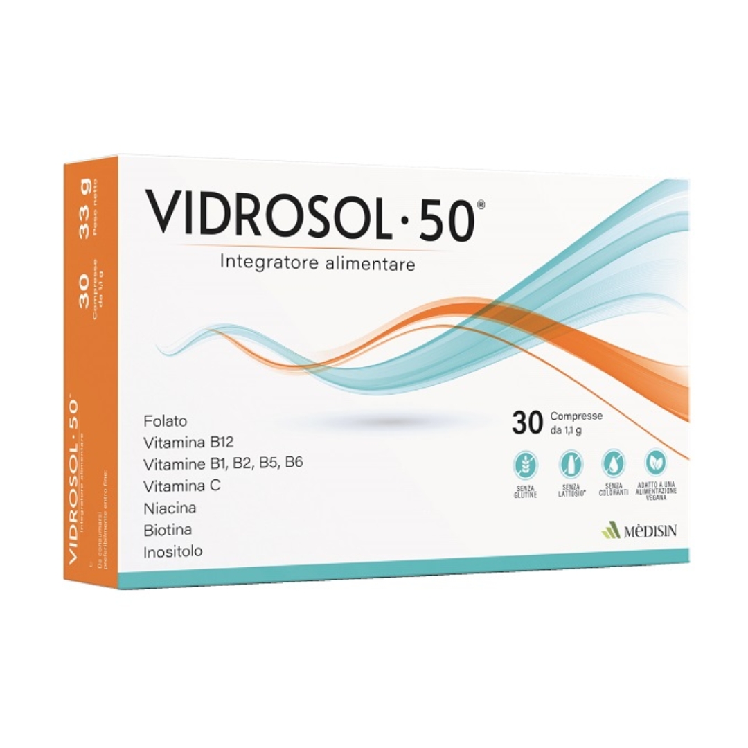Medisin Vidrosol 50 Integratore Polivalente 30 Compresse