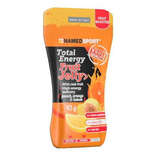 Named Sport Total Energy Fruit Jelly Gusto Pesca Gusto Arancia Limone 42g