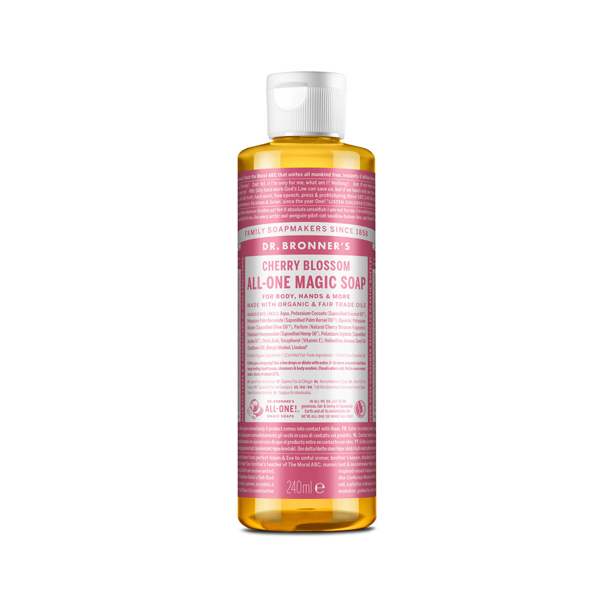 Dr. Bronner's Liquid Soap Cherry Blossom 240ml