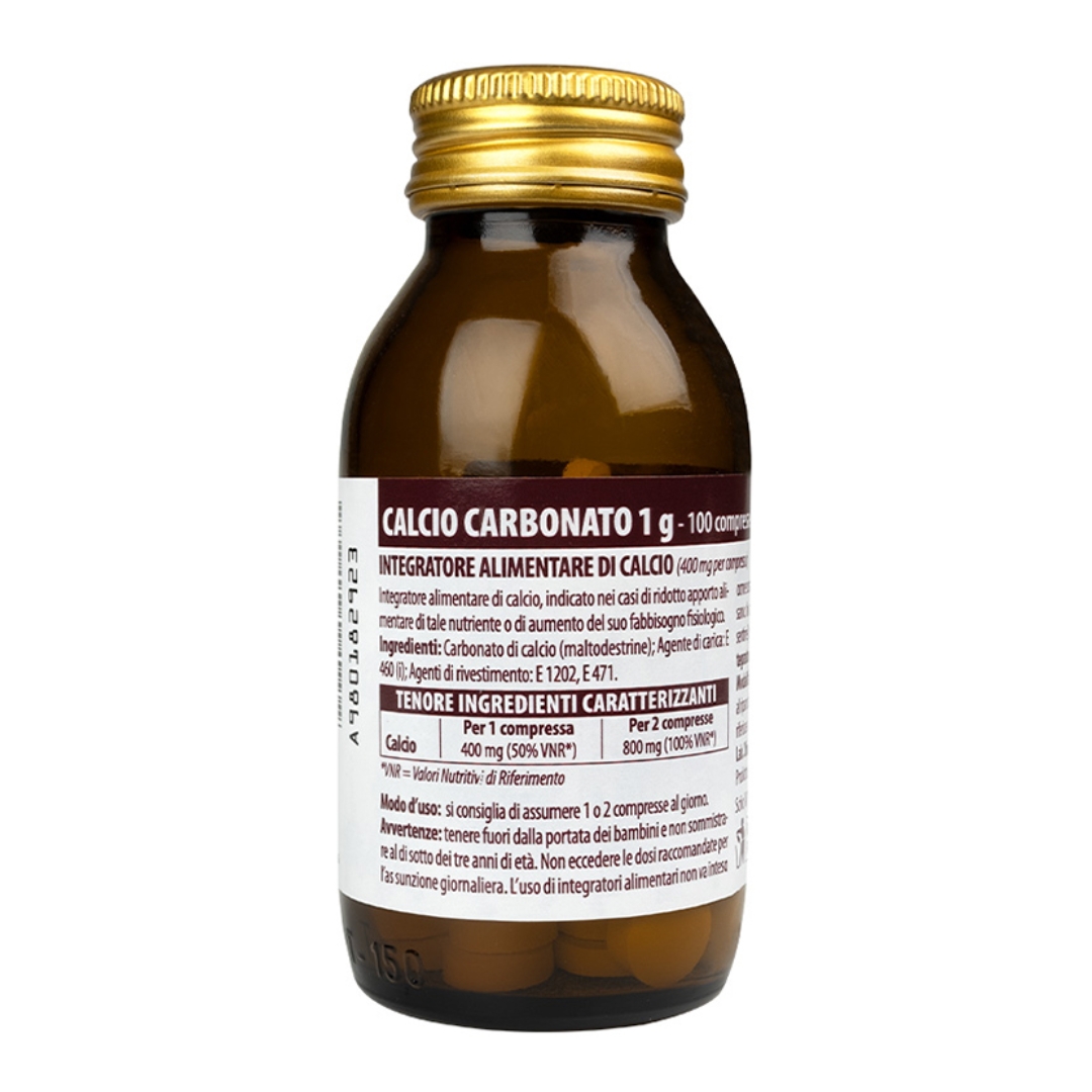 image - 980182923 - CALCIO CARBONATO NUOVA FORMULA 1 G 100 COMPRESSE - 4864709_2.jpg