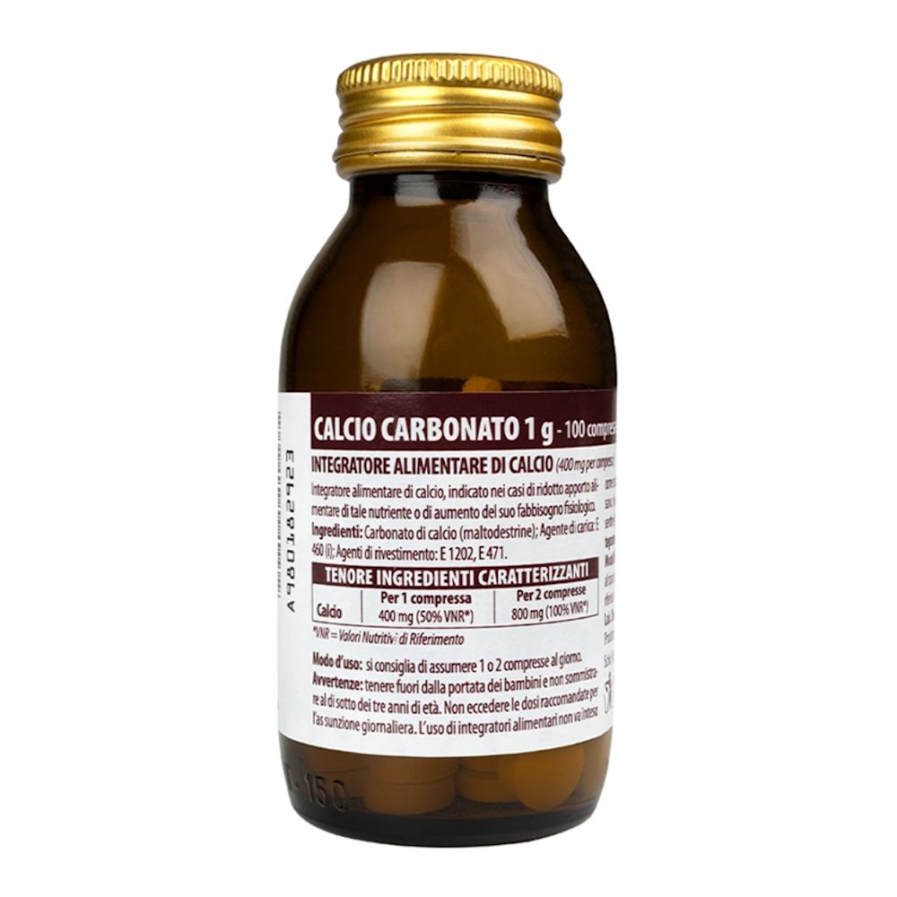 image - 980182923 - CALCIO CARBONATO NUOVA FORMULA 1 G 100 COMPRESSE - 4864709_2.jpg