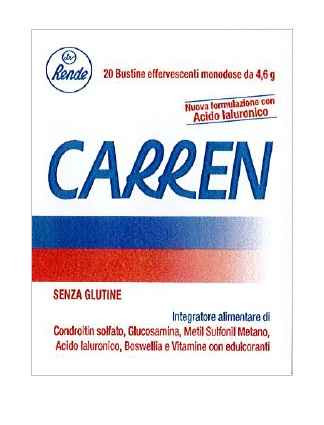 Carren 20 Bustine Effervescenti Monodose