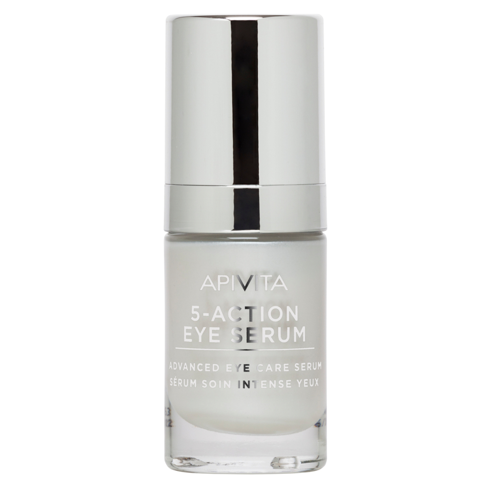 Apivita 5-action Eye Serum Siero Occhi Trattamento Intenso 15ml