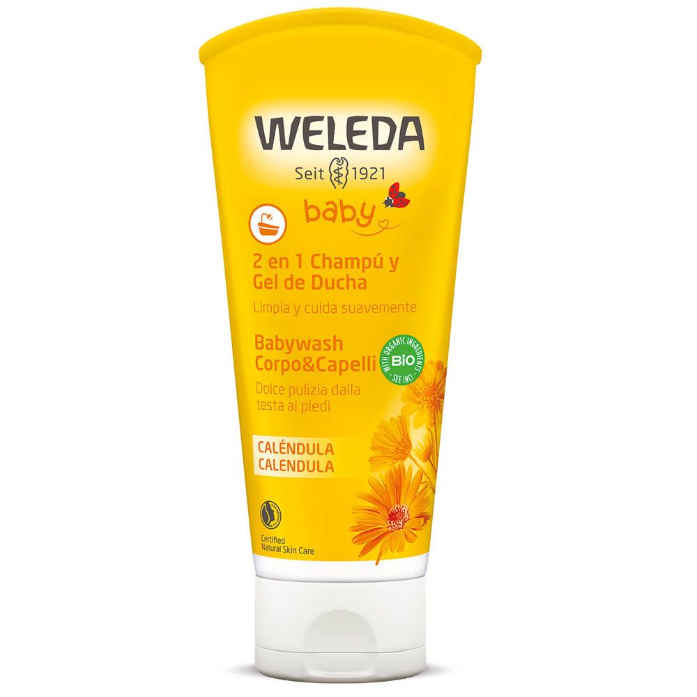 Weleda Babywash Calendula Detersione corpo E Capelli 200ml