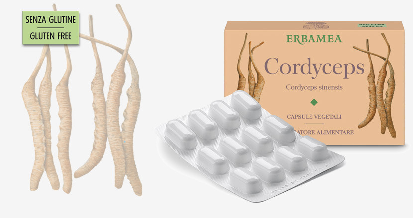 Erbamea Cordyceps 24 Capsule Vegetali