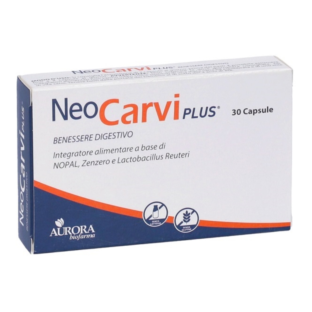 Neocarvi Plus Integratore Benessere Digestivo 30 Capsule