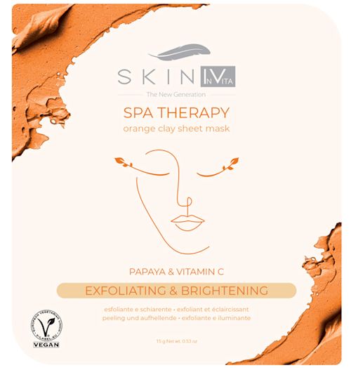 984630778 - SKIN IV MASCHERA VISO COREANA MONOUSO ARGILLA ARANCIONE PAPAIA E VITAMINA C ESFOLIANTE E SCHIARENTE 15 G - 4760879_1.jpg