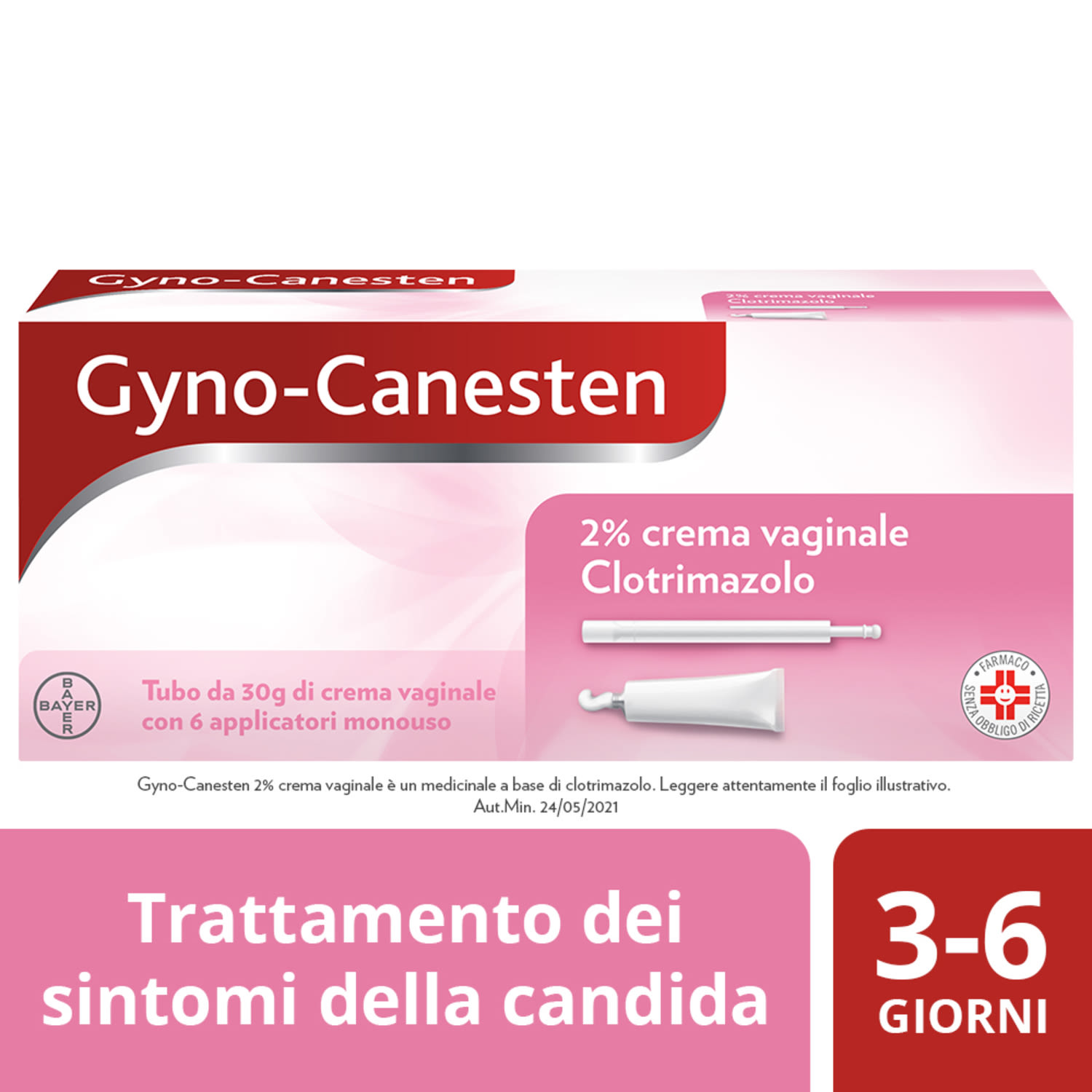 image - 025833068 - GYNOCANESTEN*crema vag 30 g 2% + 6 applicatori monouso - 3060100_2.jpg