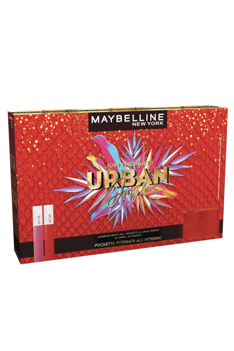 Maybelline New York Matte Ink Cofanetto Labbra + Pochette