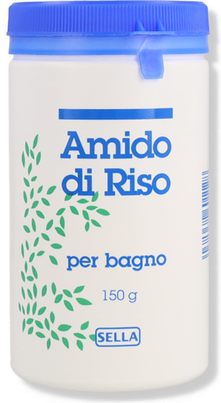 image - 974015214 - Amido di riso in polvere da sciogliere nell'acqua del bagno per un'azione rinfrescante, lenitiva e idratante sulla pelle. - 7895641_1.jpg