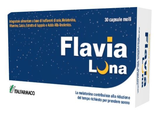 Flavia Luna Integratore Sonno 30 Capsule Molli