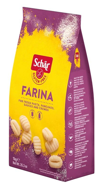image - 908411655 - Miscela di farine senza glutine e frumento, ideale per preparare pasta fresca, pancakes, salse e creme, confezionata in sacchetto da 1 kg. - 7885795_1.jpg