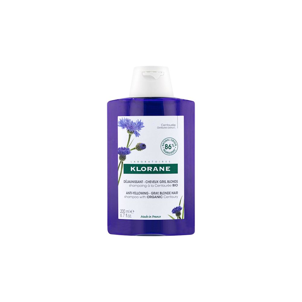 image - 982007991 - Shampoo alla Centaurea BIO da 200ml, ideale per capelli bianchi, grigi o biondo platino, neutralizza i riflessi gialli e dona riflessi argentei. - 4708476_2.jpg