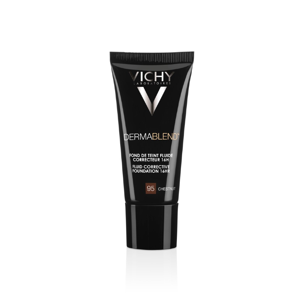 Vichy Dermablend Fondotinta Correttore Fluido 16h Chestnut 95 30ml