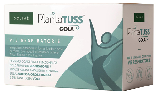 Solimè Plantatuss Gola 20 Stick Monodose Da 5ml