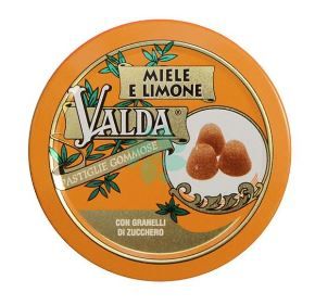 Valda Miele Limone Zucchero Pastiglie Gommose Balsamiche 50g