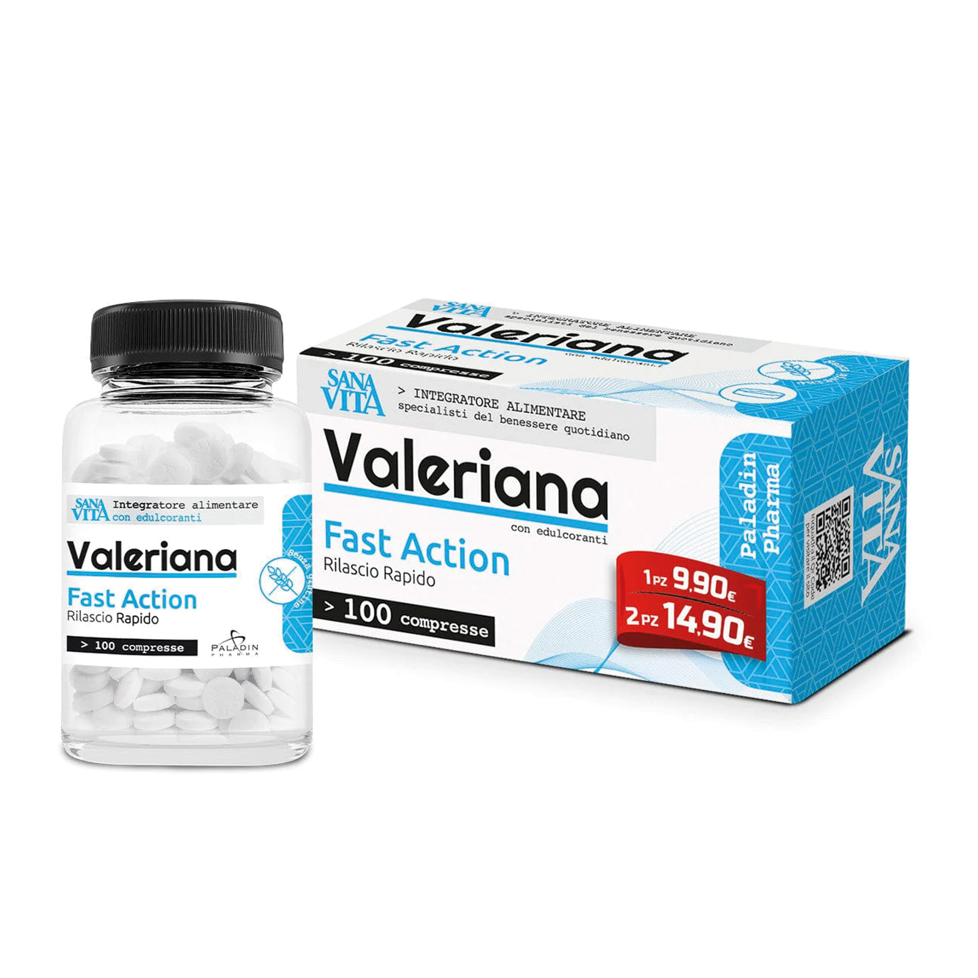 image - 979392901 - SANAVITA VALERIANA 100 COMPRESSE - 4735569_1.jpg