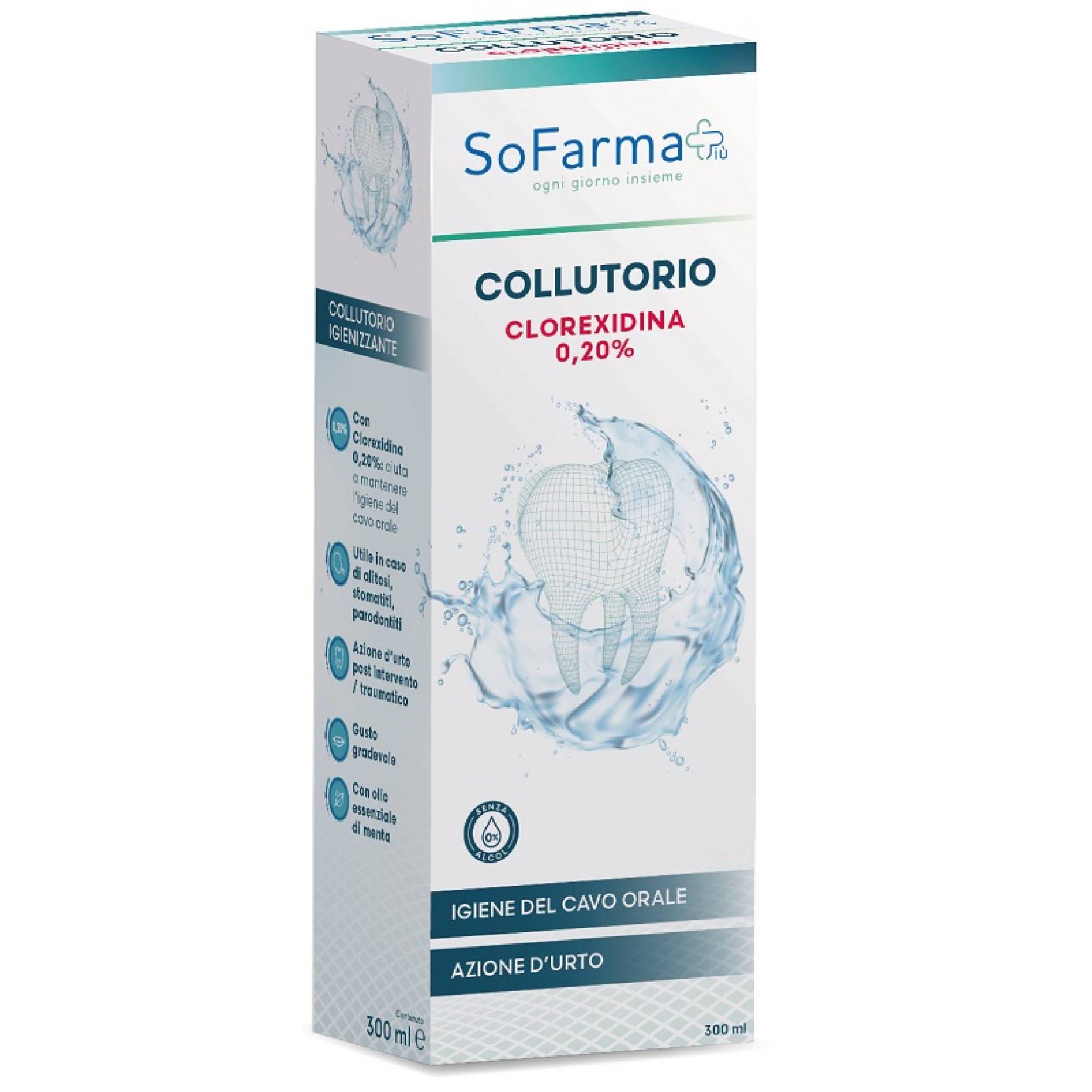 Sofarma Collutorio Clorexidina 0.20% 300ml