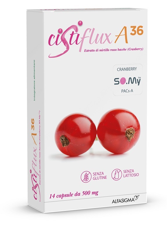 Cistiflux A 36 Integratore Vie Urinarie 14 Capsule