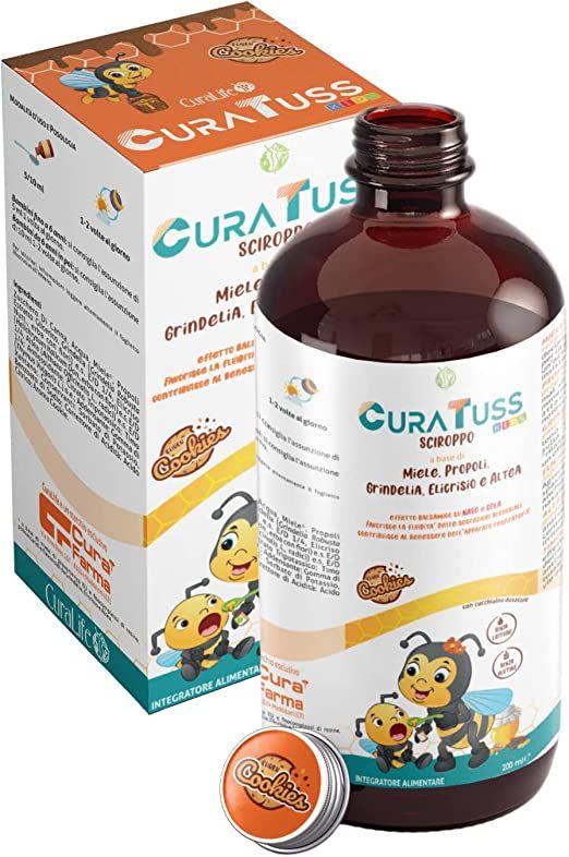 Curalife Curatuss Kids Biscotto Cioccolato Sciroppo 200ml