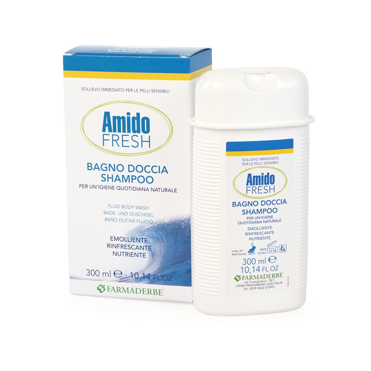 Amido Fresh Bagno Doccia Shampoo 300ml