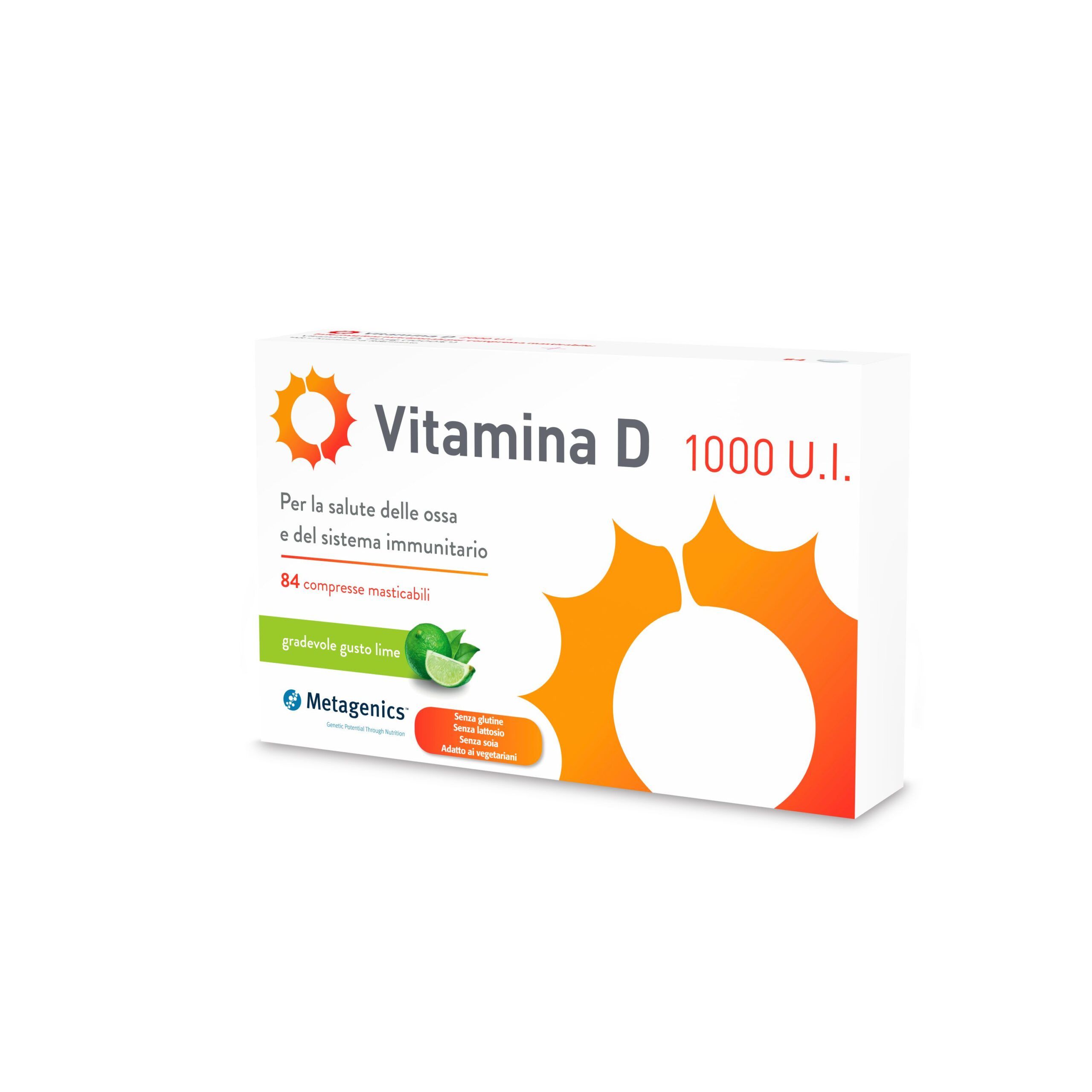 Metagenics Vitamina D Ossa 1000 Ui 84 Compresse