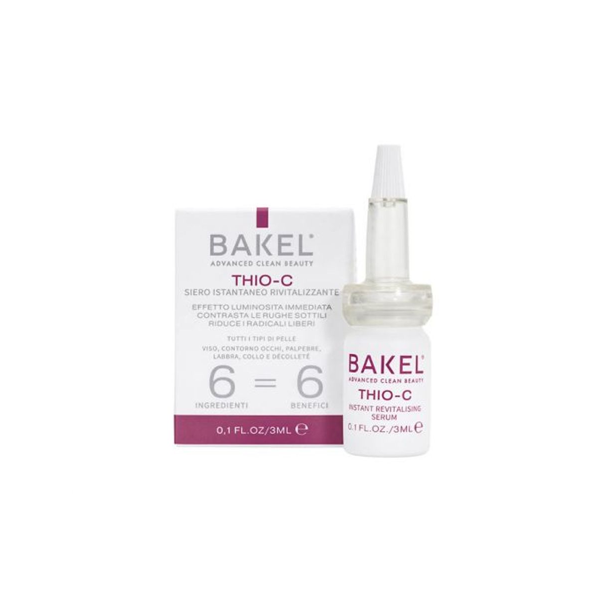 Bakel Thio C Siero Viso Rivitalizzante 3ml