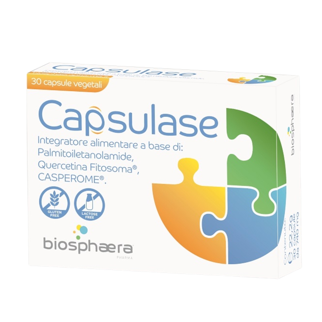 Biosphaera Capsulase Integratore Antinfiammatorio 30 Capsule