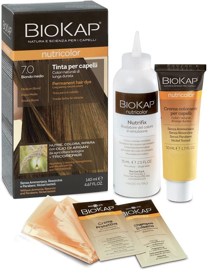 Biokap Nutricolor Tinta Capelli 7.0 Biondo Medio