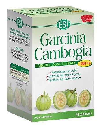 Esi Garcinia Cambogia Integratore Peso Corporeo 60 Compresse