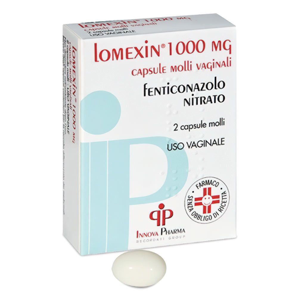 Lomexin 1000mg Trattamento Micosi Intima 2 Capsule Molli