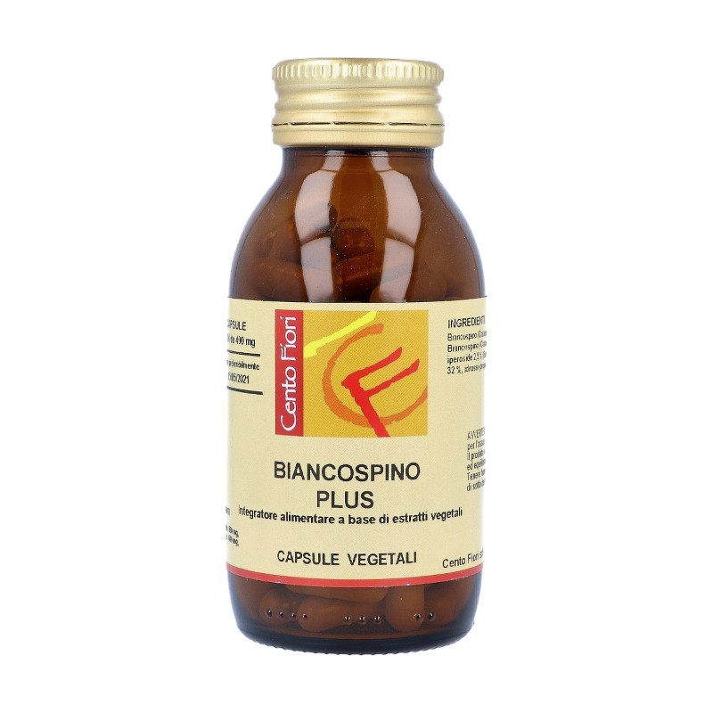 Biancospino Plus Medicinale Omeopatico 100 Capsule Vegetali