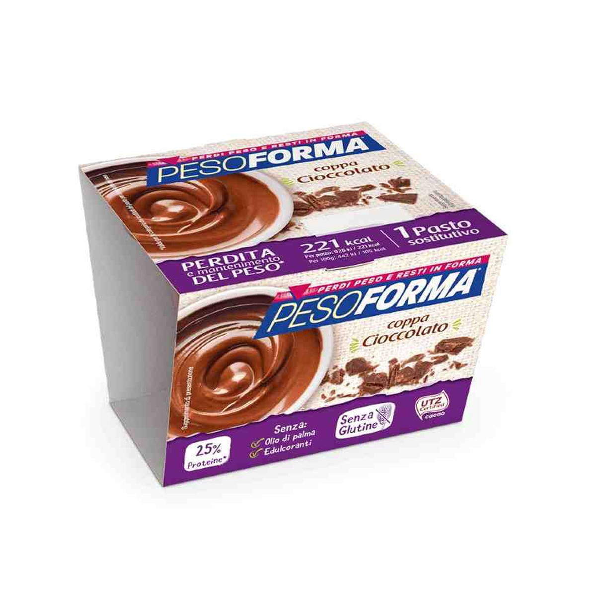 Pesoforma Coppa Singola Cioccolato