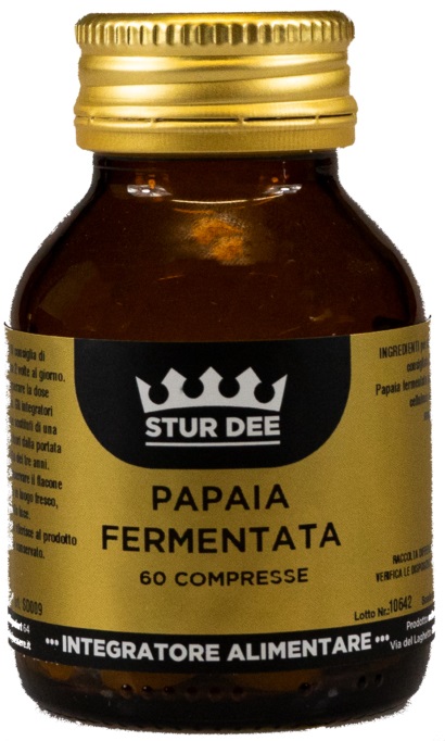 Stur Dee Papaia Fermentata Integratore 60 Compresse