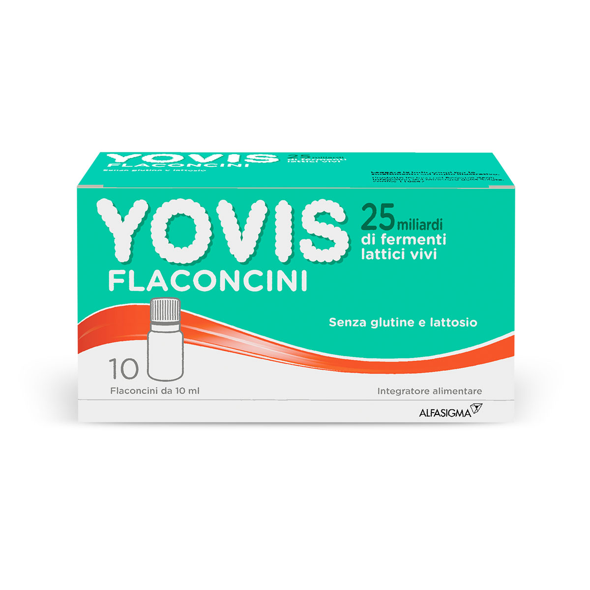 Yovis 25 Miliardi Fermenti Lattici Vivi E Probiotici Integratore 10 Flaconcini