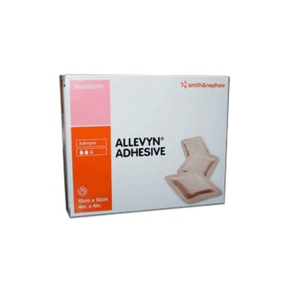 image - 923588483 - MEDICAZIONE ALLEVYN ADHESIVE 10 CM X 10 CM 10 PEZZI - 4719117_2.jpg