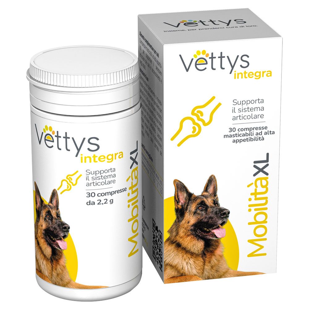 Vettys Integra Mobilità Xl Cani 30 Compresse Masticabili