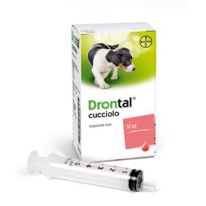 image - 102288026 - Drontal Cucciolo Antiparassitario Sospensione Orale 1 flacone 50ml - 7878958_3.jpg