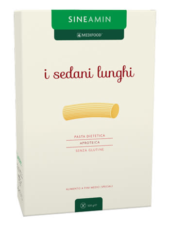 image - 903570505 - Sedani lunghi Sineamin, pasta aproteica e senza glutine, indicata per diete a basso contenuto di sodio, potassio e fosforo. - 4866727_1.jpg